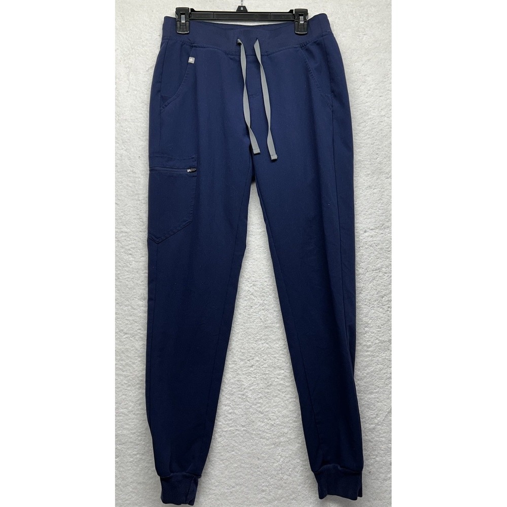 Figs Womens Size ST Blue Zamora Jogger Scrub Pants (M7)